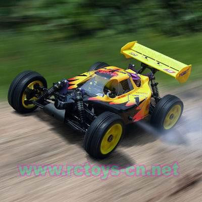 Fjernstyret 4x4 nitro buggy 1:8