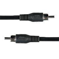 Videokabel 75 ohm. Phono 5 mtr. han/han