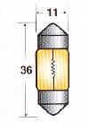 Pinolpære 5 watt 36x11mm